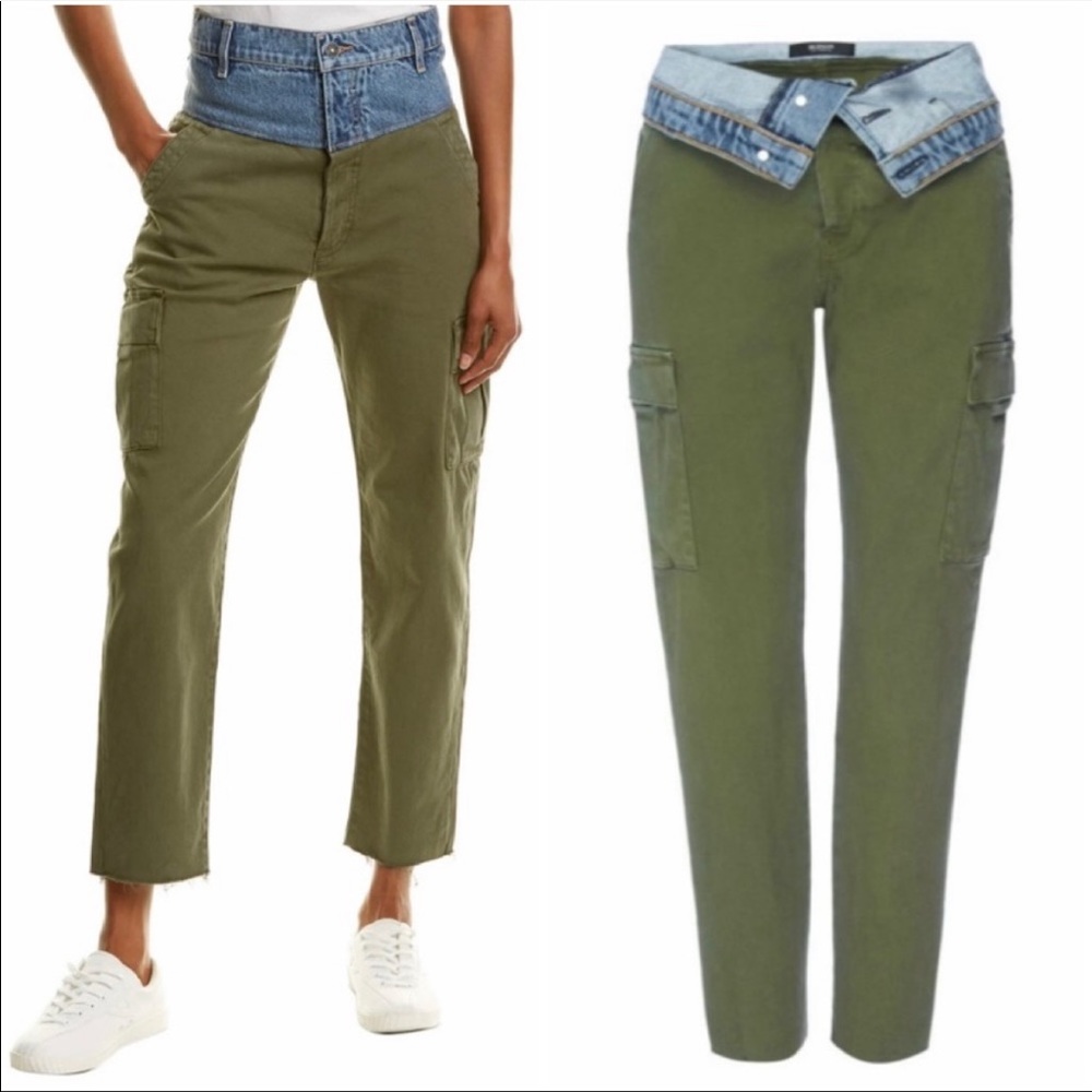 HUDSON FOLDOVER CARGO JEANS